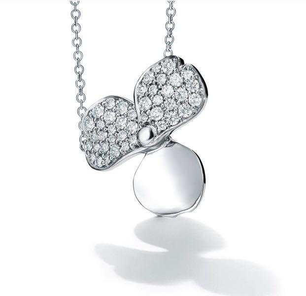 Tiffany paper flowers necklace online