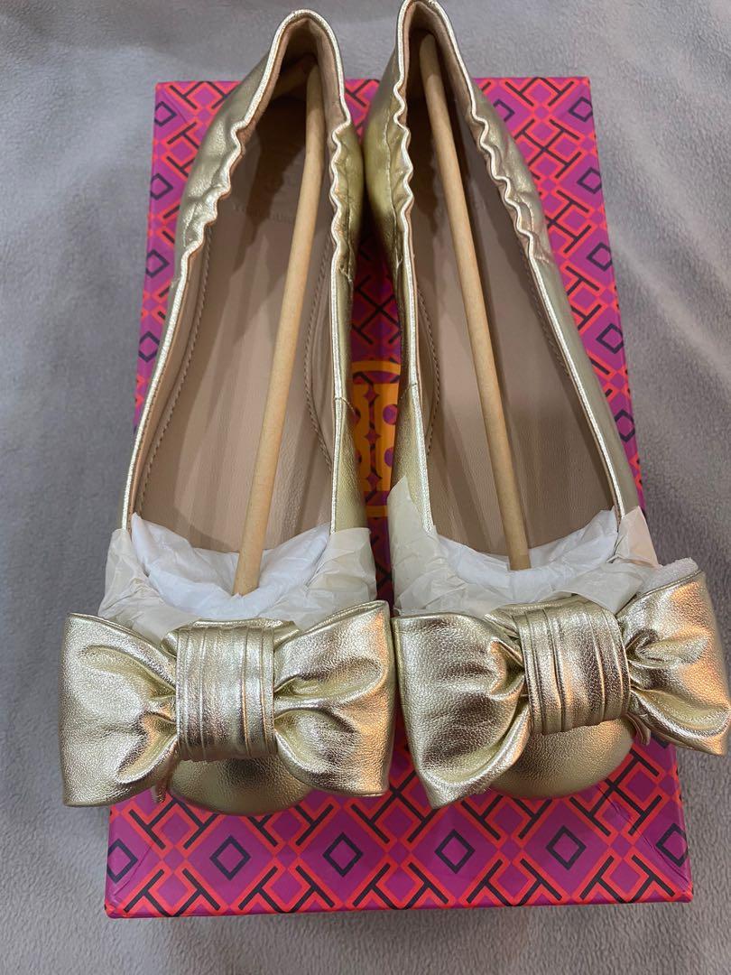 Tory burch divine bow cheap driver ballet