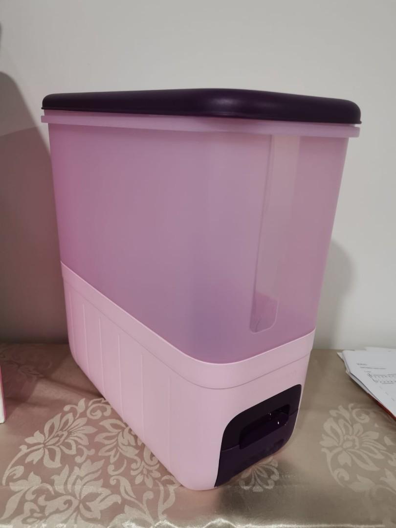 Tupperware Rice Smart 10kg, Furniture & Home Living, Kitchenware ...