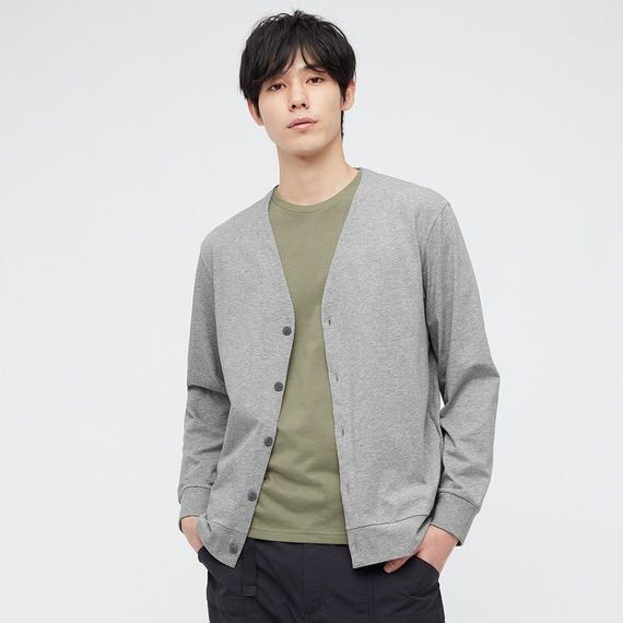 UNIQLO airism UV protection cardigan, Men's Fashion, Coats, Jackets and  Outerwear on Carousell