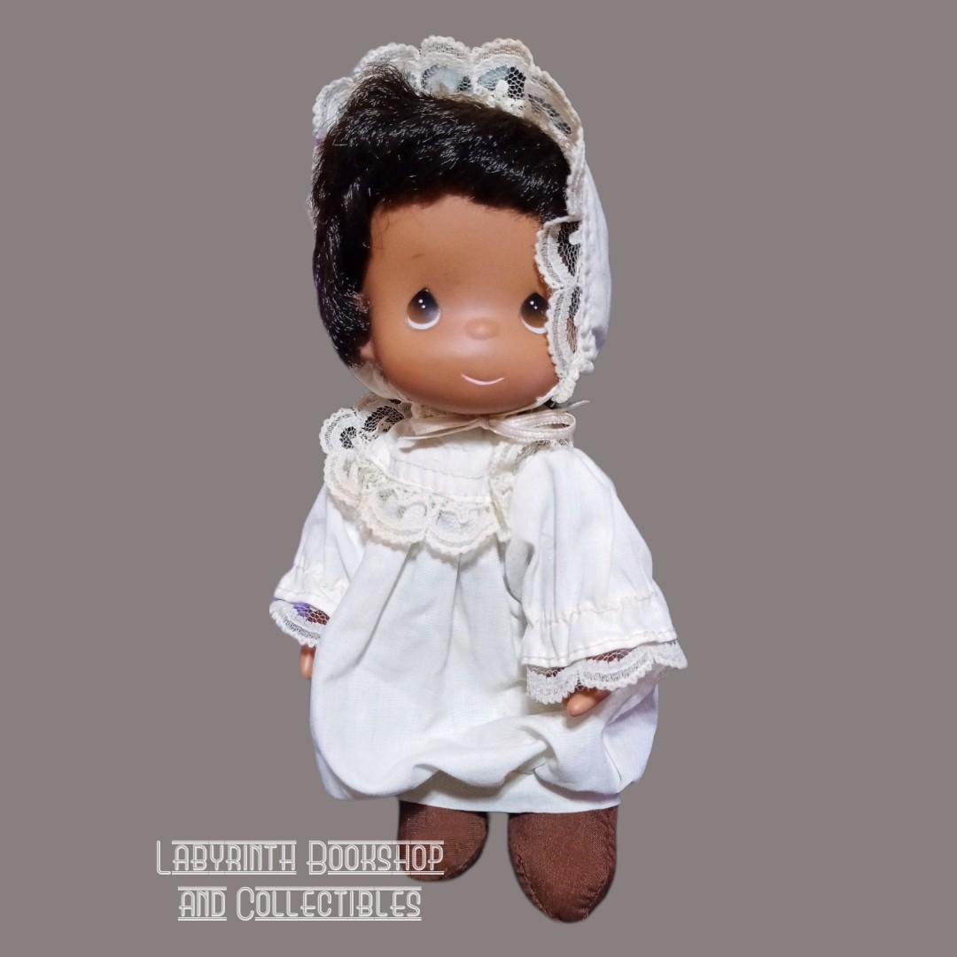 Vintage 1992 Precious Moments African American Black Girl Doll in