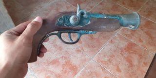 Vintage Pirate Brass Display Gun