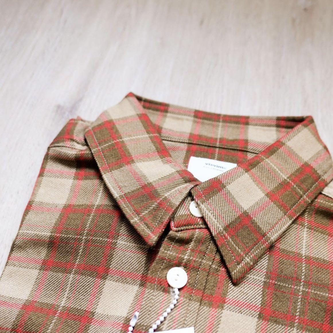 visvim LUMBER ELK CHECK L/S, 男裝, 外套及戶外衣服- Carousell
