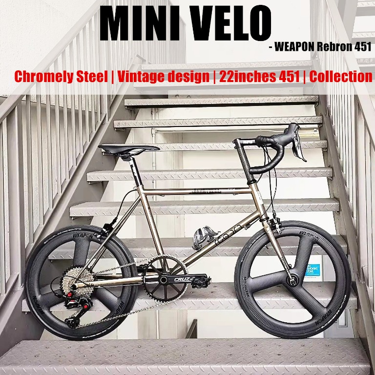WEAPON mini Velo bike city bike Reborn Frameset 590
