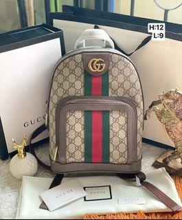 With serial number Gucci backpack