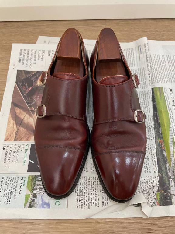 Yanko Double Monk in Burgundy