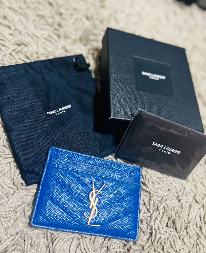 YSL Card Holder, Women's Fashion, Bags & Wallets, Purses & Pouches on