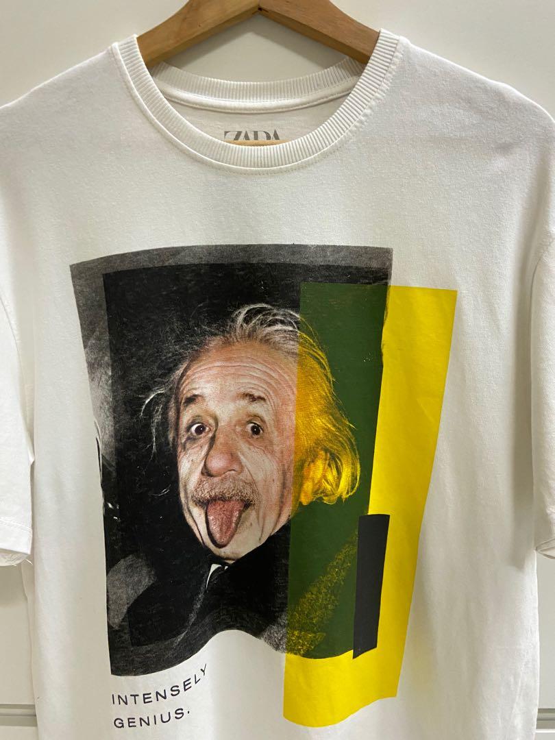 albert einstein t shirt zara