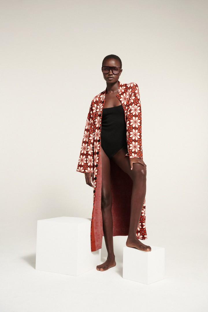 Zara special edition jacquard coat store