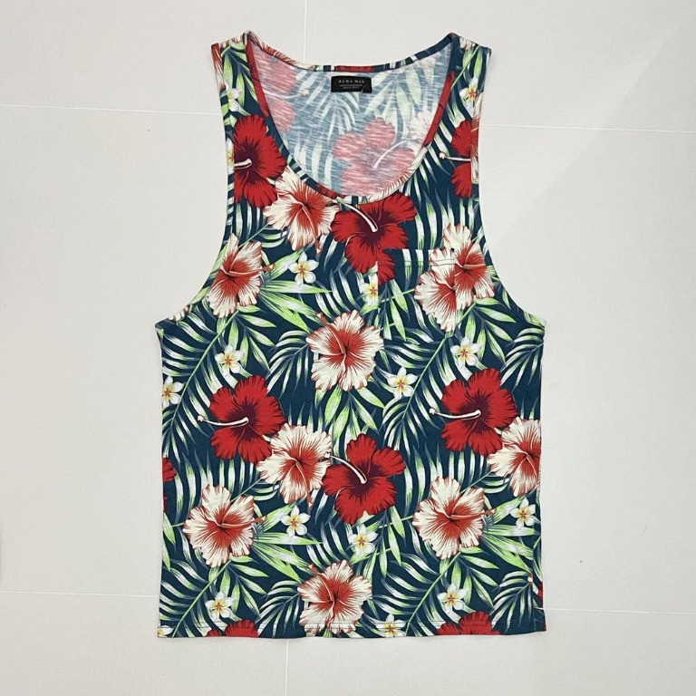 Zara Men'S Tank Top, Men'S Fashion, Tops & Sets, Vests On Carousell