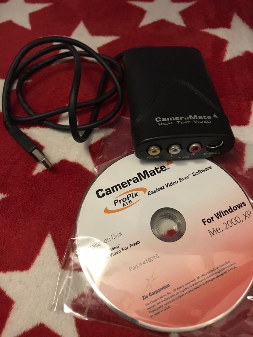 Zio CameraMate VHS to digital vcd dvd converter adaptor, 電腦＆科技, 電腦周邊及配件