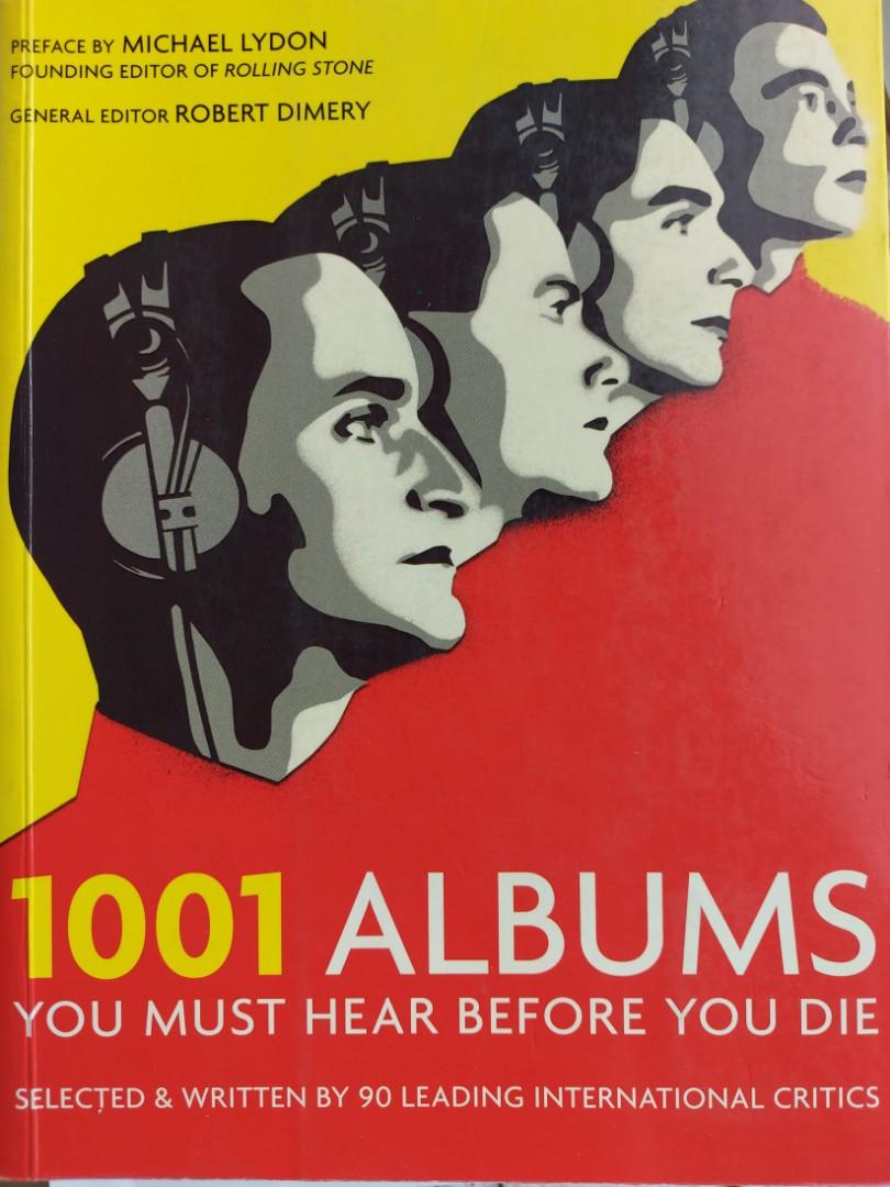1001 albums you must hear before you die, 興趣及遊戲, 書本 & 文具, 雜誌及其他 on Carousell