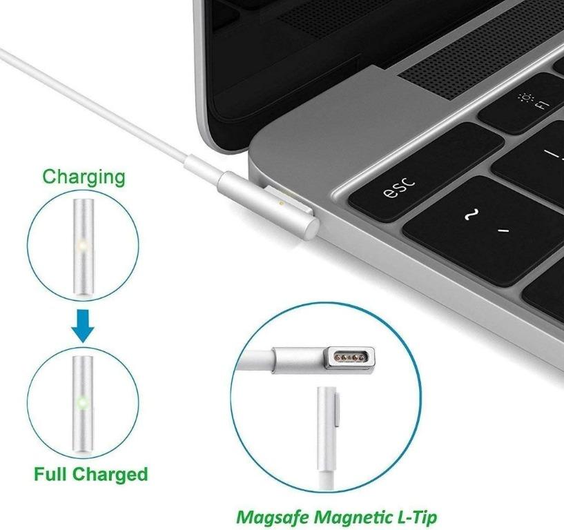 85W MagSafe MacBook Charger power adapter with L style connector 15-inch  MacBook Pro models introduced between 2010 and 2012 17-inch MacBook Pro  models introduced between 2010 and 2011, Computers & Tech, Parts