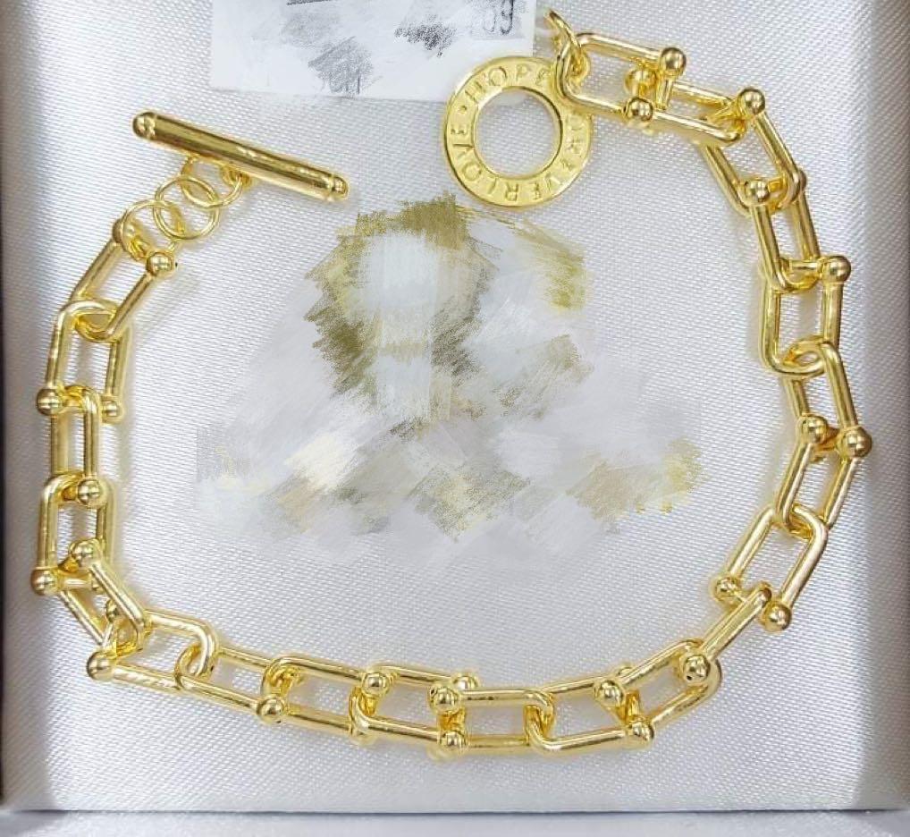 Gold bracelet 999 pure gold 5G hollow plain5g