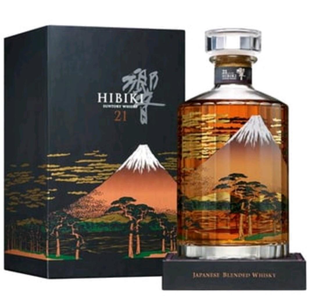 Suntory 三得利Hibiki 21 Years Old (響21年) 富士風雲圖(特別版), 嘢