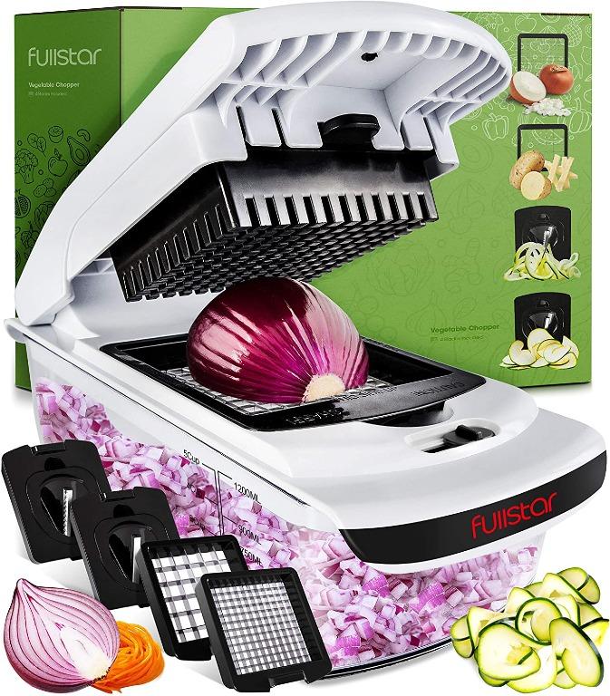 USA Pro-Series 17-in-1, Blade Vegetable Slicer, Onion Mincer Chopper, Vegetable Chopper, Cutter, Dicer, Egg Slicer with Container - 3