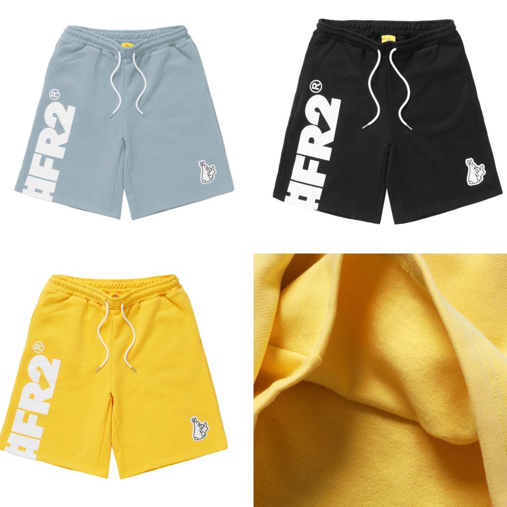 パンツ FR2 LOGO SWEAT SHORT YELLOW MEDIUM FR2 LOGO SWEAT SHORT YELLOW MEDIUM mサイズ