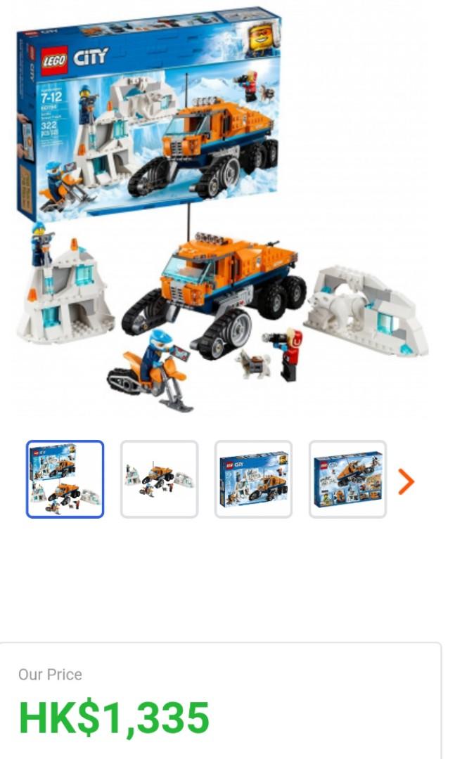 LEGO City Arctic Scout Truck 60194 Building Kit (322 Piece
