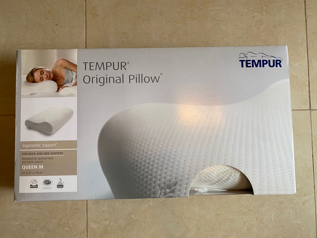 Tempur original support large queen pillow top