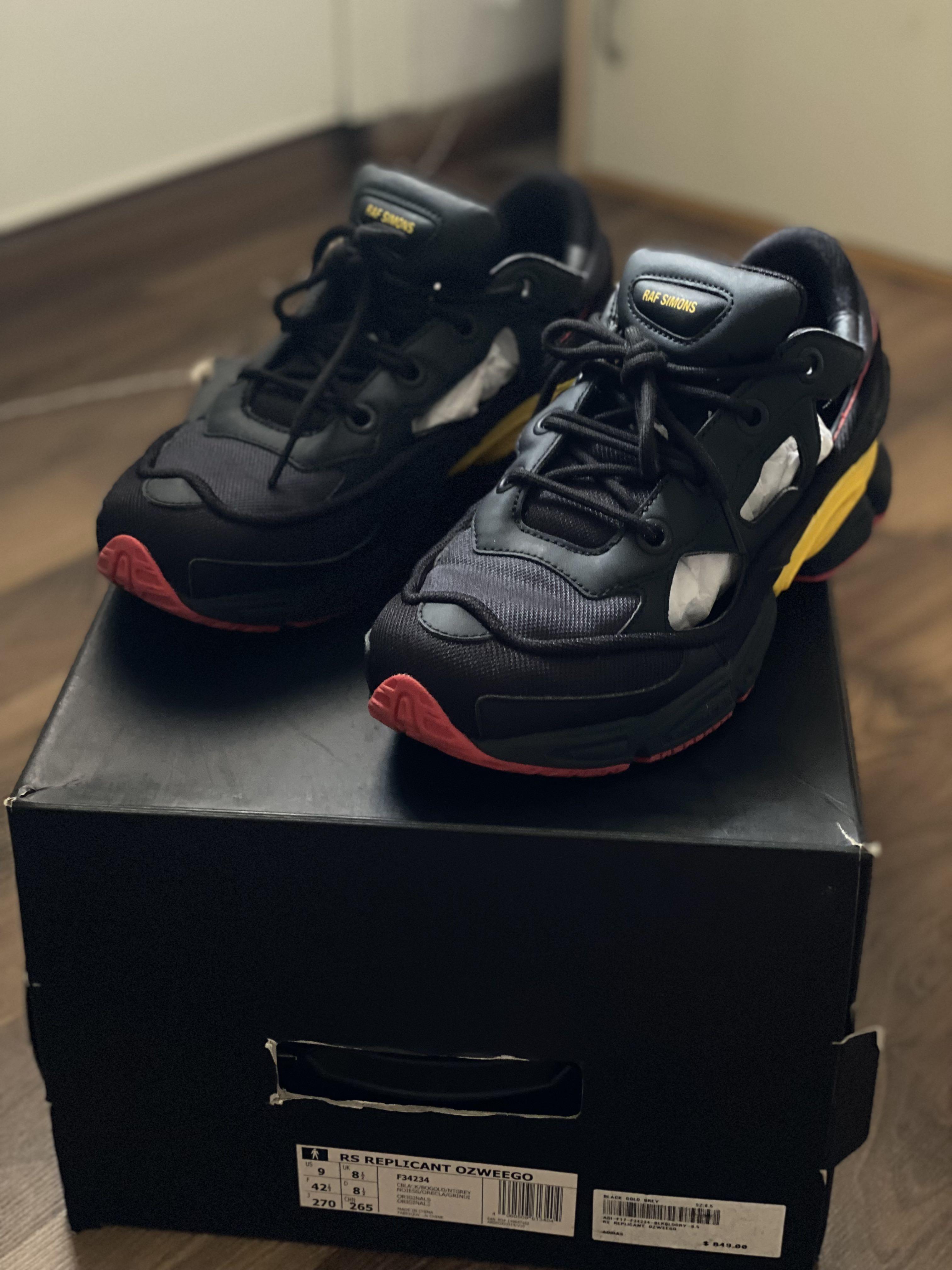 Adidas x Raf Simons Ozweego, Men's Fashion, Footwear, Sneakers on Carousell