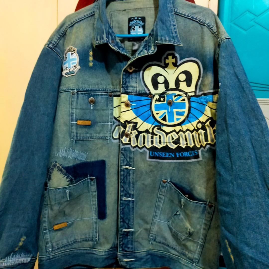Akademiks denim jacket clearance