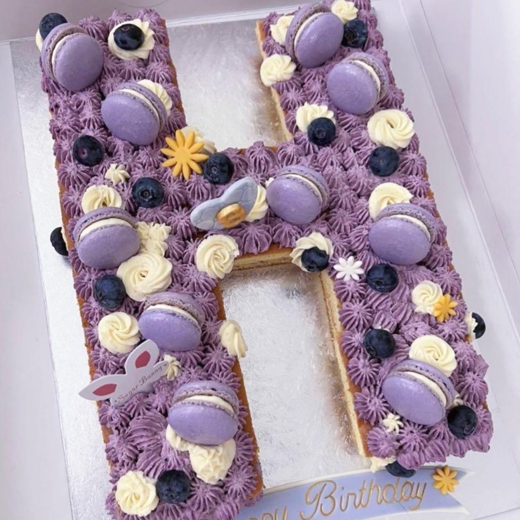 Letter Cake Trend – NEW Pan! | Fancy Flours: Where Bakers Bloom