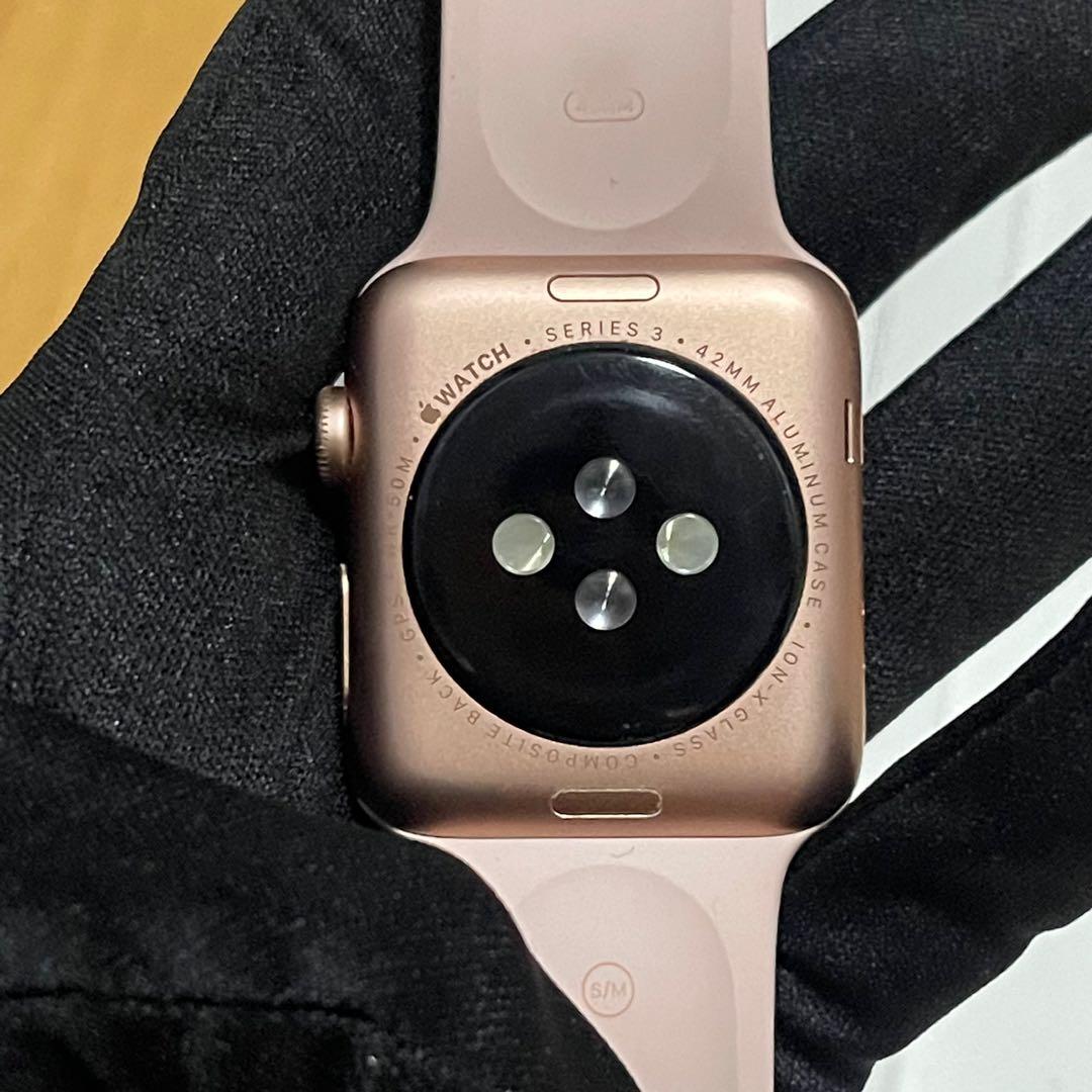 Apple watch series 3 42mm pink sand sales