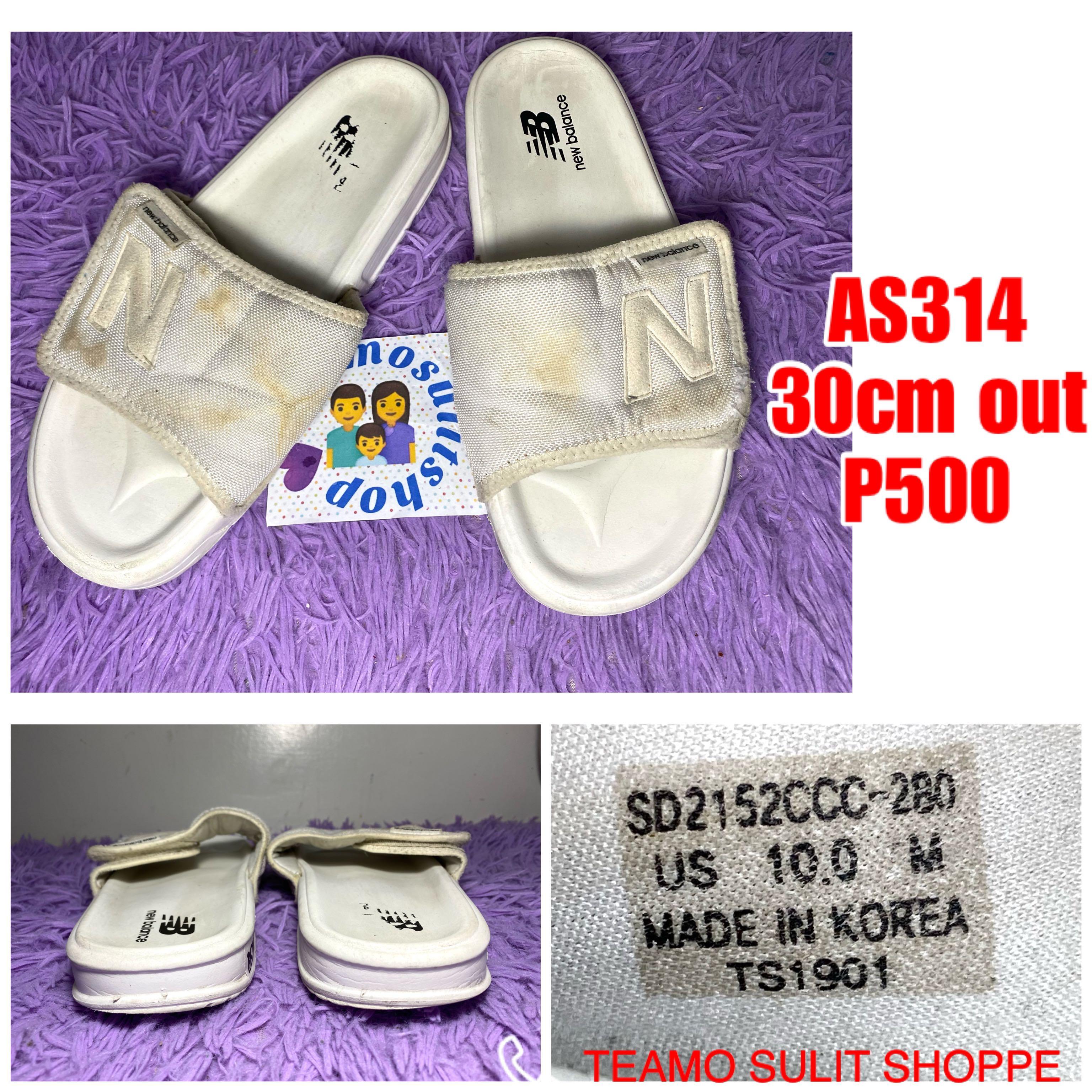 As314 NEW BALANCE SLIDES, Men's Fashion 