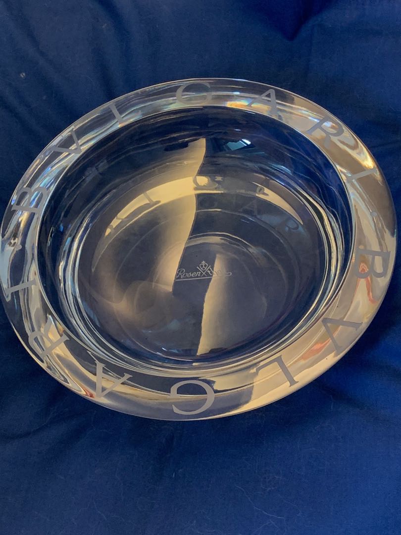 Authentic Bvlgari /Rosenthal Ashtray in box (or center piece