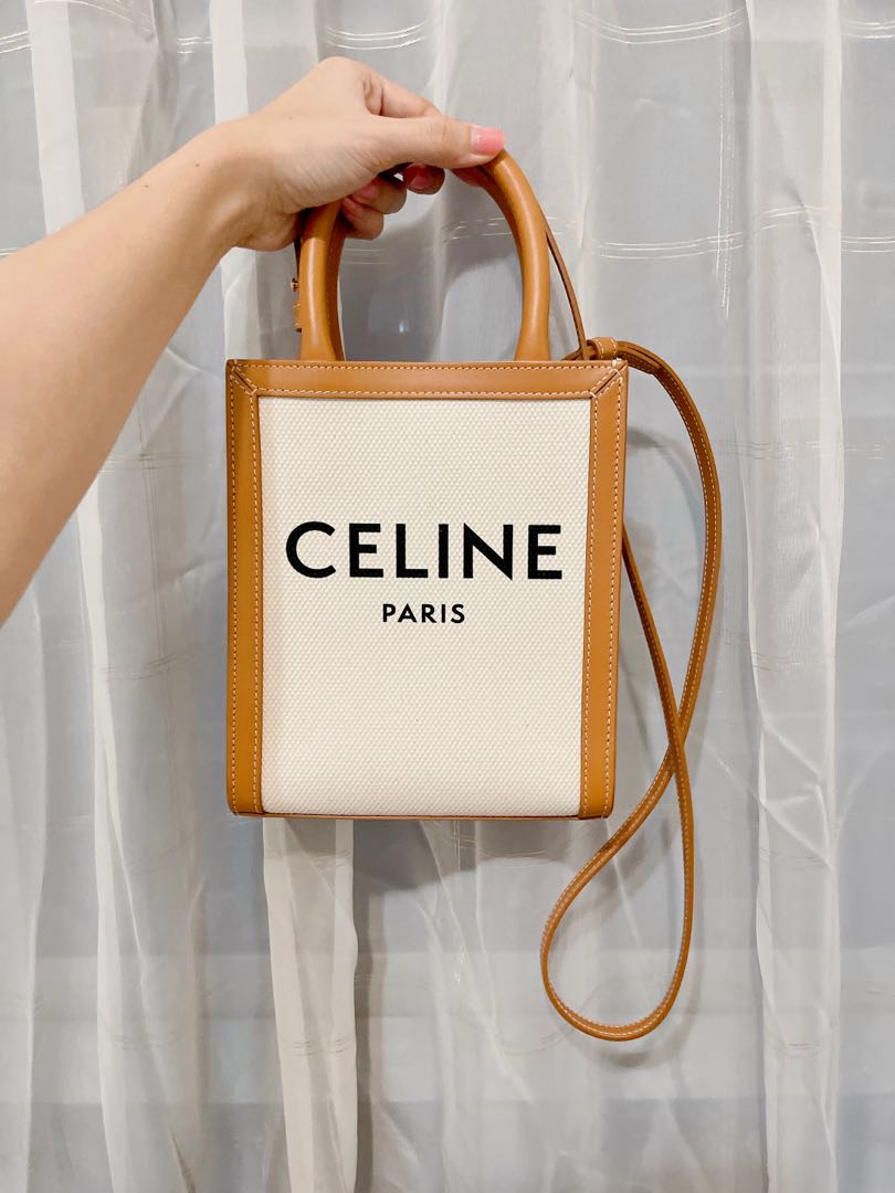 Authentic CELINE MINI VERTICAL CABAS