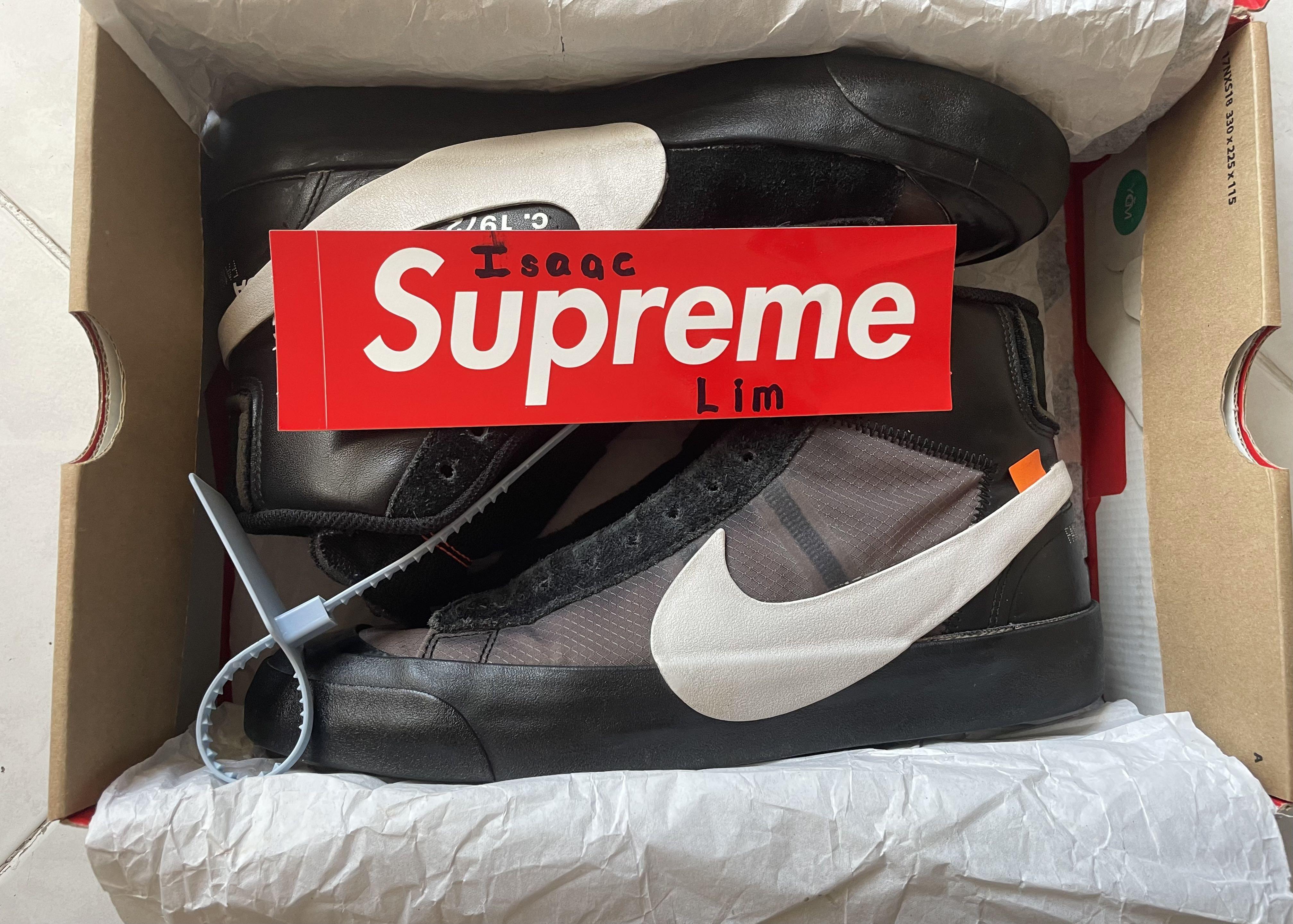 Off white x 2025 blazer mid grim reapers
