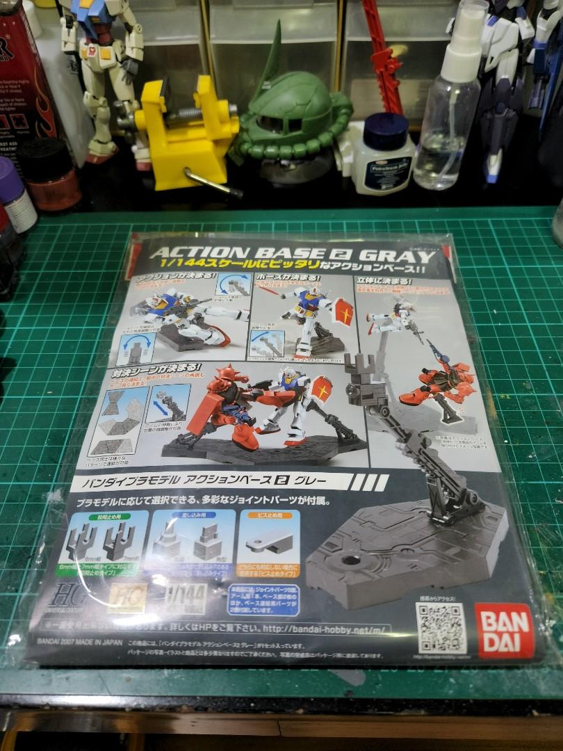 Bandai Action Base 2 (Category: Gundam & Model Kits) located in Antipolo. Submitted by quicktree_75c2c5 (Listing ID 1160773748, Image 1). Description: Brand New, sealed and complete Action Base 2 (Gray). Good for HG/ RG 1/144 scale kits.