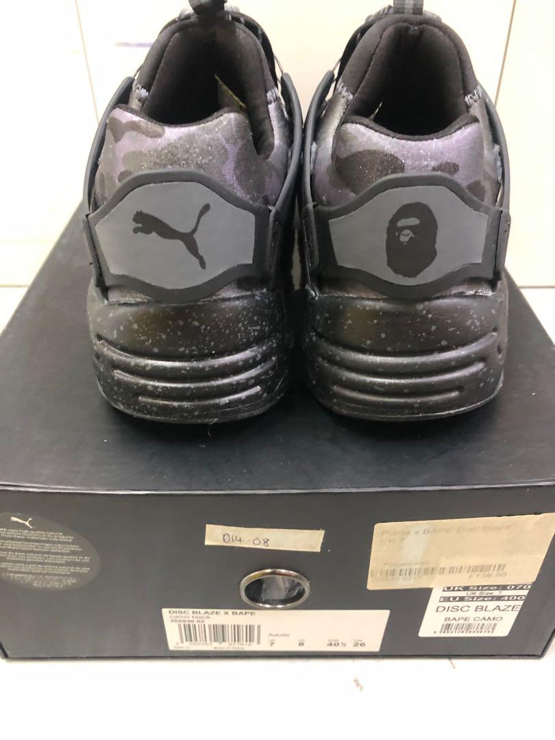 BAPE x PuMa Shoe