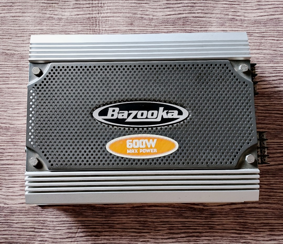 Bazooka 4 channel Amplifier, Car Accessories, Accessories on Carousell