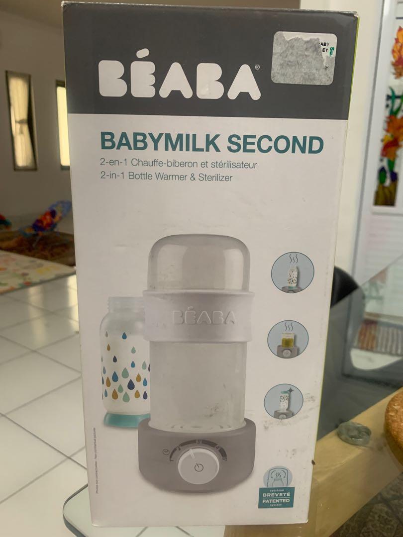 Chauffe-biberon Baby Milk Second BEABA Grey