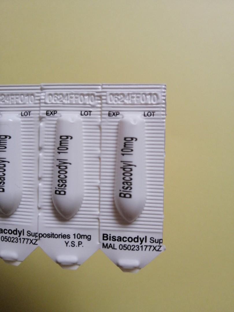 Suppository 10mg Bisacodyl, Everything Else on Carousell