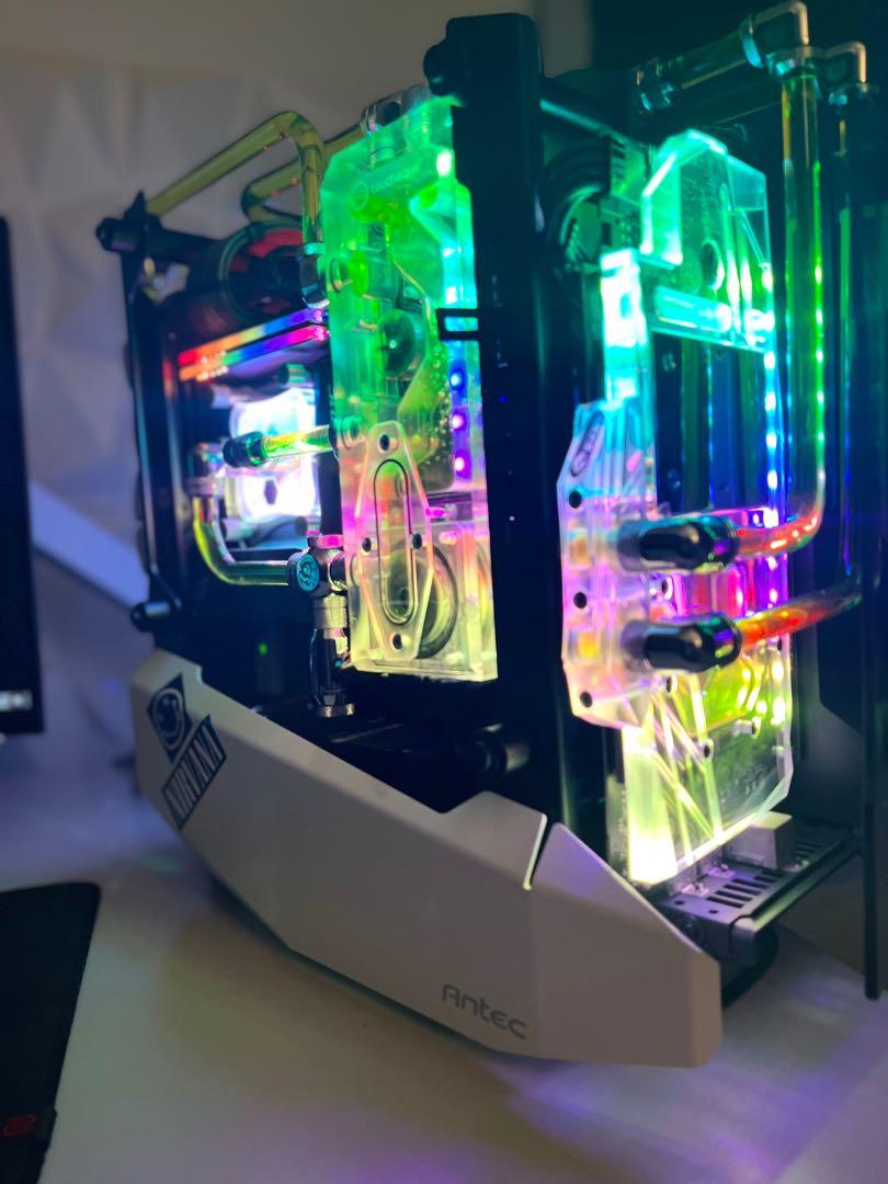 WATERCOOLING Gaming PC bitspower, Computers & Tech, Desktops on Carousell