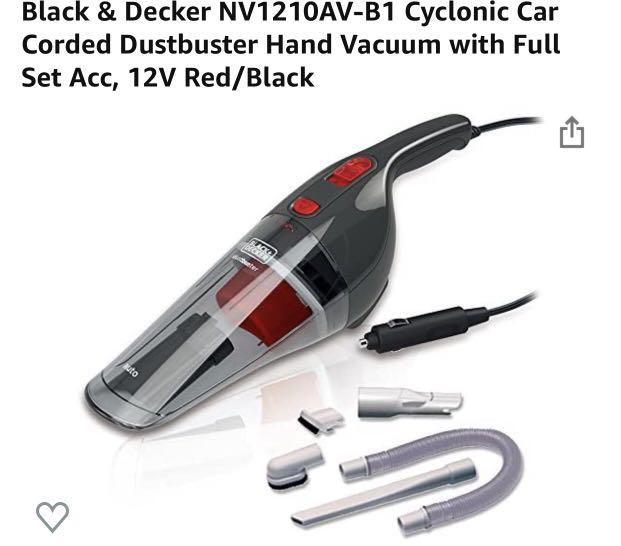 Black & Decker Car Vacuum Cleaner, Car Accessories, Accessories on