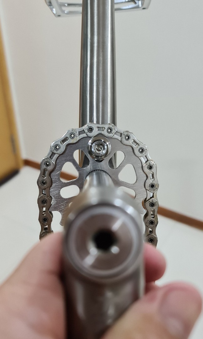 Titanium bmx 2025 sprocket