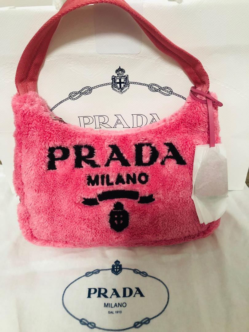 BN Prada Re-Edition 2000 terry mini-bag, Women's Fashion, Bags & Wallets,  Shoulder Bags on Carousell