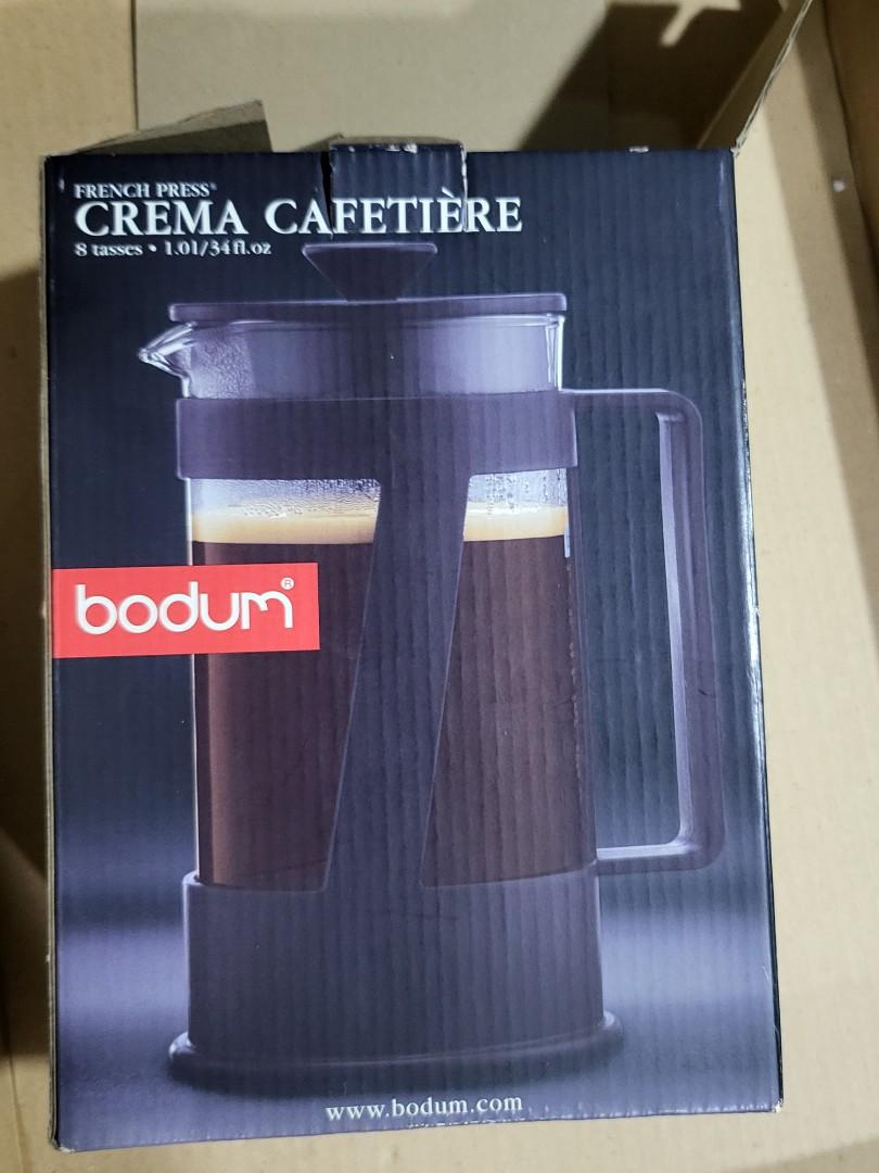 Bodum French press Crema coffee maker, TV & Home Appliances, Kitchen
