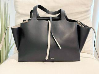 Brand new Celine Phoebe philo Medium Navy Blue Trifold Bag with tag
