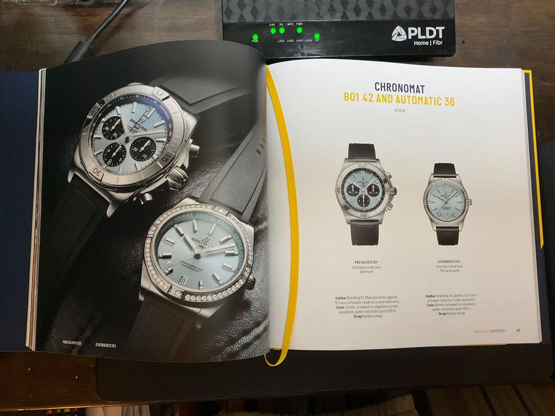 Breitling Chronolog Catalog 2021 2022, Luxury, Watches on Carousell