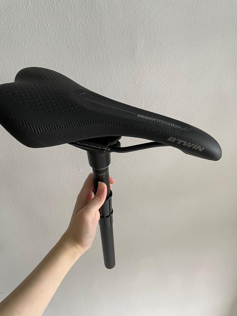 BTWIN bicycle seat brand new Sports Equipment Bicycles Parts Parts Accessories on Carousell