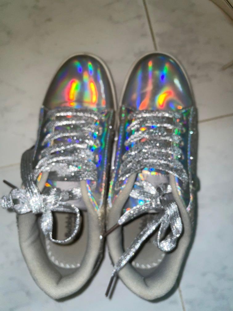 Glitter discount shoes sneakers