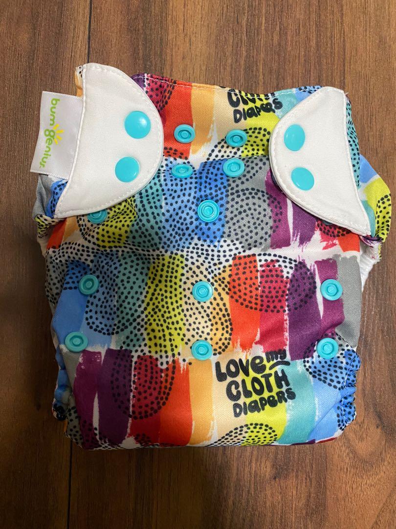 BumGenius One-Size Cloth Diaper BNEW (Category: Diapers & Baby Wipes) located in Quezon City. Submitted by konmarime (Listing ID 1160755956, Image 1). Description: Washed but unused. Bought in the US RFS: Plan to cloth diaper didn’t push through 😅.