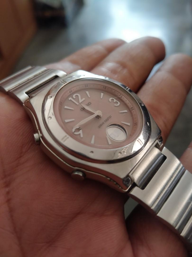 CASIO wave ceptor LWAM140 tough solar original women men watch, Women