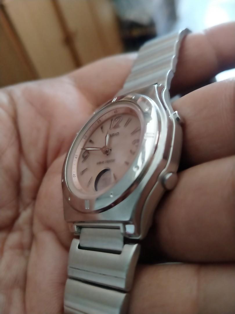 CASIO wave ceptor LWAM140 tough solar original women men watch, Women