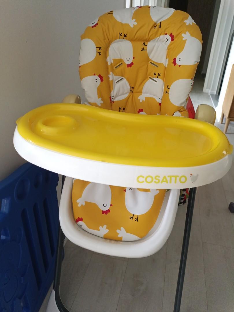 Cosatto high deals chair chicken