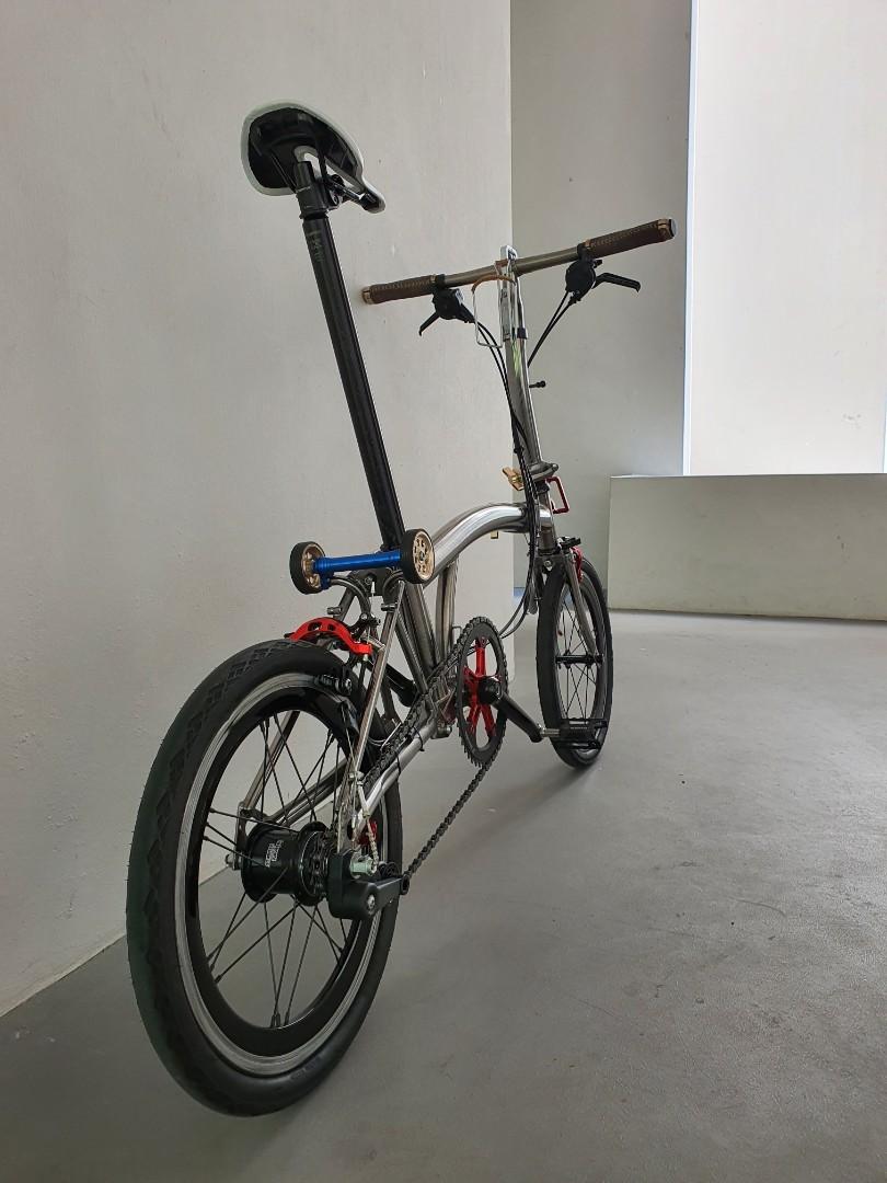 Custom build brompnot (Not Brompton), Sports Equipment, Bicycles ...